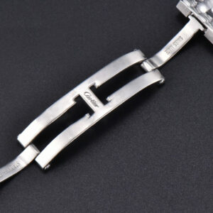 Panthère Secrete Ladies 27mm SS BVF Diamond Bezel White Dial SS Bracelet Ronda Quartz - Image 6