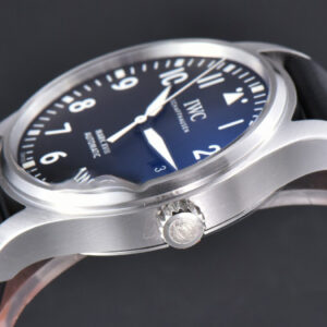 Mark XVIII IWC327009 V7F 40MM Black Dial Black Leather Strap V7F A2892 - Image 12
