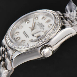 DateJust 28MM Ladies WF Diamond MOP Dial Diamond Marker Jubilee Bracelet A2236 - Image 9