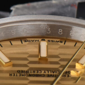 DateJust 36MM YG/SS BPF Smooth YG Motif Dial Oyster Bracelet A2824 - Image 15