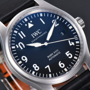 Mark XVIII IWC327009 V7F 40MM Black Dial Black Leather Strap V7F A2892 - Image 13