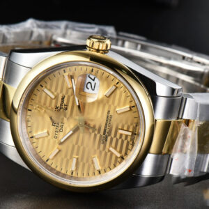 DateJust 36MM YG/SS BPF Smooth YG Motif Dial Oyster Bracelet A2824 - Image 16