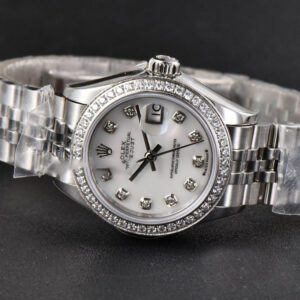 DateJust 28MM Ladies WF Diamond MOP Dial Diamond Marker Jubilee Bracelet A2236 - Image 13