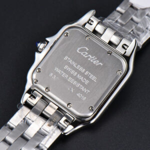 Panthère Secrete Ladies 27mm SS BVF Diamond Bezel White Dial SS Bracelet Ronda Quartz - Image 12