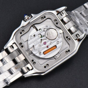Panthère Secrete Ladies 27mm SS BVF Diamond Bezel White Dial SS Bracelet Ronda Quartz - Image 15