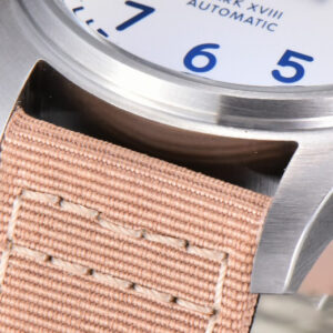 Mark XVIII IWC327017 V7F 40MM White Dial Beige Leather Strap V7F A2892 - Image 19