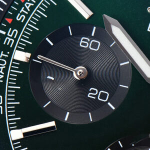 Navitimer B01 43mm BLSF Green Dial Black Leather Strap A7750 - Image 14