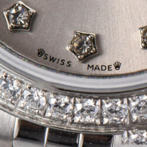 DateJust 28MM Ladies WF Diamond Silver Dial Diamond Marker Jubilee Bracelet A2236 - Image 3
