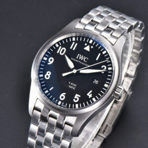 Mark XVIII IWC327015 V7F 40MM Black Dial SS Bracelet V7F A2892 - Image 13