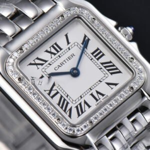 Panthère Secrete Ladies 27mm SS BVF Diamond Bezel White Dial SS Bracelet Ronda Quartz - Image 26