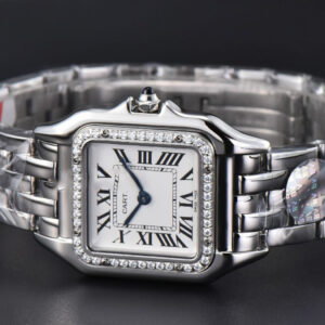 Panthère Secrete Ladies 27mm SS BVF Diamond Bezel White Dial SS Bracelet Ronda Quartz - Image 27