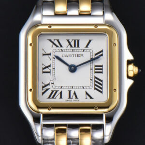 Panthère Secrete Ladies 27mm SS/YG BVF White Dial on SS/YG Bracelet Ronda Quartz