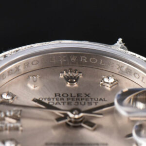 DateJust 28MM Ladies WF Diamond Silver Dial Diamond Marker Jubilee Bracelet A2236 - Image 8
