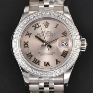 DateJust 28MM Ladies WF Diamond Silver Dial Roma Marker Jubilee Bracelet A2236