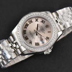 DateJust 28MM Ladies WF Diamond Silver Dial Roma Marker Jubilee Bracelet A2236 - Image 2