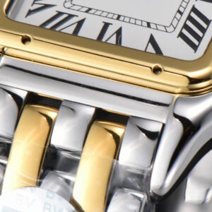 Panthère Secrete Ladies 27mm SS/YG BVF White Dial on SS/YG Bracelet Ronda Quartz - Image 9