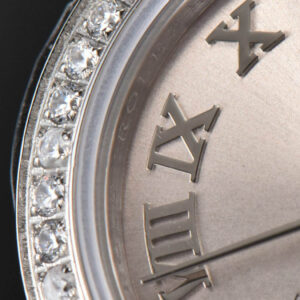 DateJust 28MM Ladies WF Diamond Silver Dial Roma Marker Jubilee Bracelet A2236 - Image 5
