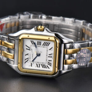 Panthère Secrete Ladies 27mm SS/YG BVF White Dial on SS/YG Bracelet Ronda Quartz - Image 12