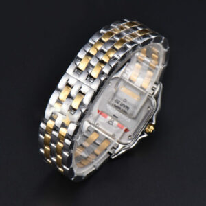 Panthère Secrete Ladies 27mm SS/YG BVF White Dial on SS/YG Bracelet Ronda Quartz - Image 15