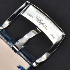 Happy Sport Automatic RG/SS 33mm HWF White Dial Blue Leather Starp A2892 - Image 21