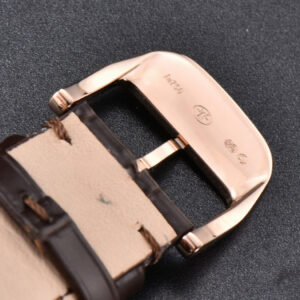 Master Ultra Thin Moonphase 1362501 APSF 39MM RG Diamond White Dial Brown Leather Strap SA925 - Image 10