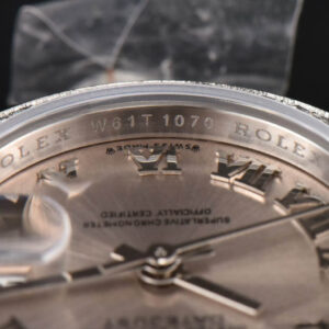 DateJust 28MM Ladies WF Diamond Silver Dial Roma Marker Jubilee Bracelet A2236 - Image 13
