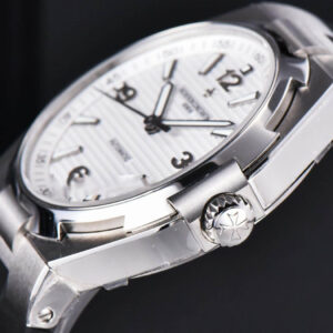 Overseas 47040 MKF 42MM White Textured Dial Rubber Strap 9015 - Image 2