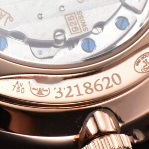 Master Ultra Thin Moonphase 1362501 APSF 39MM RG Diamond White Dial Brown Leather Strap SA925 - Image 17