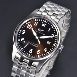 Mark XVIII IWC327013 V7F 40MM Brown Dial SS Bracelet V7F A2892 - Image 16