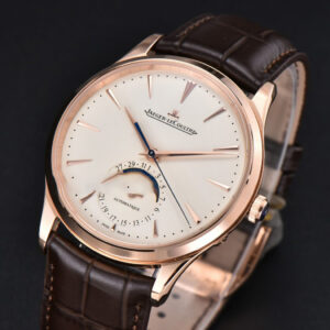 Master Ultra Thin Moonphase 1362520 APSF 39MM RG White Dial Brown Leather Strap SA925 - Image 8