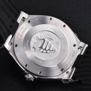 Overseas 47040 MKF 42MM White Textured Dial Rubber Strap 9015 - Image 10