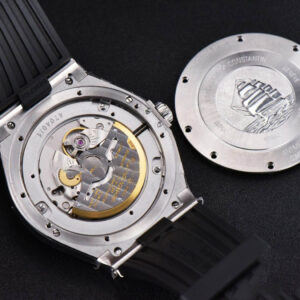 Overseas 47040 MKF 42MM Gray Dial Rubber Strap 9015 - Image 2