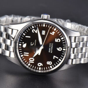 Mark XVIII IWC327013 V7F 40MM Brown Dial SS Bracelet V7F A2892 - Image 25