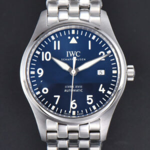 Mark XVIII IWC327016 V7F 40MM ‘Little Prince’ Blue Dial SS Bracelet V7F A2892