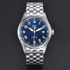 Mark XVIII IWC327016 V7F 40MM ‘Little Prince’ Blue Dial SS Bracelet V7F A2892 - Image 15