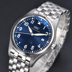 Mark XVIII IWC327016 V7F 40MM ‘Little Prince’ Blue Dial SS Bracelet V7F A2892 - Image 16