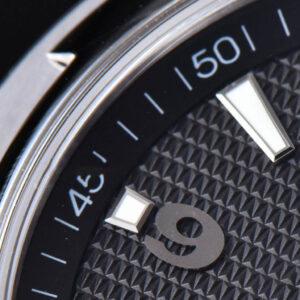 Overseas 47040 MKF 42MM Black Textured Dial Rubber Strap 9015 - Image 6