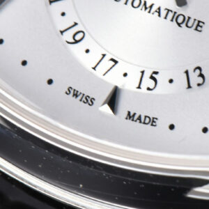 Master Ultra Thin Moonphase 1368430 APSF 39MM White Dial Leather Strap SA925 - Image 5