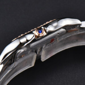 Panthère Secrete Ladies 27mm SS/RG BVF White Dial Diamond Bezel SS/RG Bracelet Ronda Quartz - Image 13