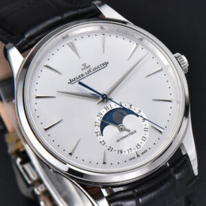 Master Ultra Thin Moonphase 1368430 APSF 39MM White Dial Leather Strap SA925 - Image 8