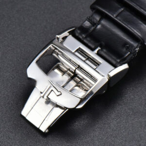 Master Ultra Thin Moonphase 1368430 APSF 39MM White Dial Leather Strap SA925 - Image 12