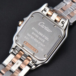 Panthère Secrete Ladies 27mm SS/RG BVF White Dial Diamond Bezel SS/RG Bracelet Ronda Quartz - Image 21