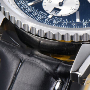 Navitimer B01 43mm BLSF Black Dial Black Leather Strap A7750 - Image 23