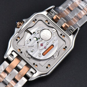 Panthère Secrete Ladies 27mm SS/RG BVF White Dial Diamond Bezel SS/RG Bracelet Ronda Quartz - Image 24