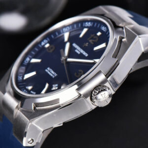 Overseas 47040 MKF 42MM Blue Dial Rubber Strap 9015 - Image 2
