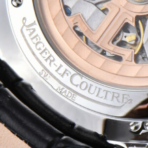 Master Ultra Thin Moonphase 1368420 APSF 39MM Black Dial Leather Strap SA925 - Image 3