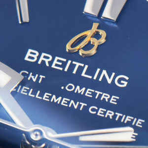SuperOcean Heritage II GF 42MM Blue Dial Blue Bezel SS bracelet A2824 - Image 2