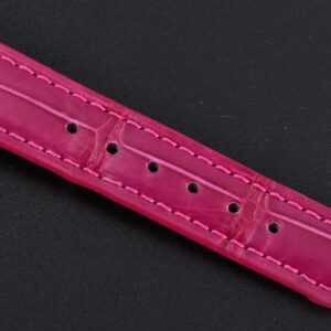 Happy Sport Automatic RG/SS 33mm HWF White Dial Rose Red Leather Starp A2892 - Image 24