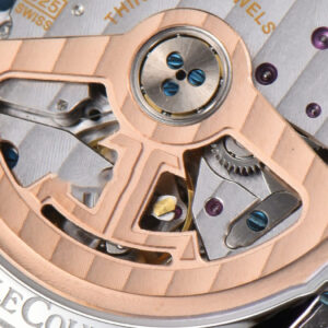 Master Ultra Thin Moonphase 1368480 APSF 39MM Blue Dial Leather Strap SA925 - Image 12