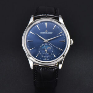 Master Ultra Thin Moonphase 1368480 APSF 39MM Blue Dial Leather Strap SA925 - Image 17